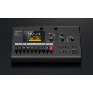 Zoom R12 8-Track, 2-Channel Recorder and Audio Interface w/ Touchscreen-Easy Music Center
