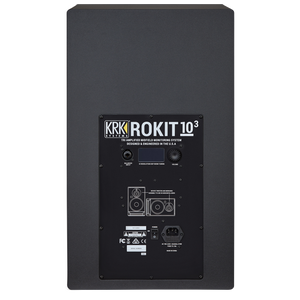 KRK RP10G4-NA 10" 3-Way Studio Monitor G4, Black-Easy Music Center