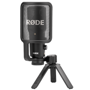 Rode NTUSB Studio USB Microphone w/ Pop Filter and Stand-Easy Music Center