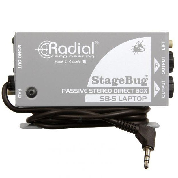 Radial Engineer R8000150 SB-5 Laptop Compact Stereo DI-Easy Music Center