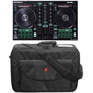Roland DJ-202 DJ Controller & BRLDIGITALXLE Soft Bag Bundle-Easy Music Center