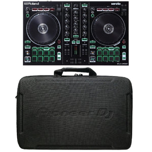 Roland DJ-202 DJ Controller & DJC-B1 Soft Bag Bundle-Easy Music Center