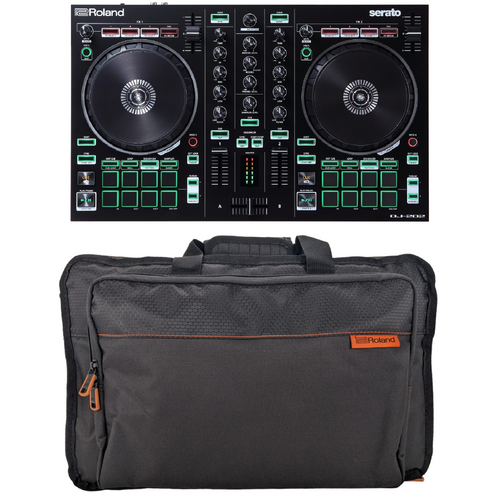 Roland DJ-202 DJ Controller and CB-BDJ202 Soft Case Bundle-Easy Music Center