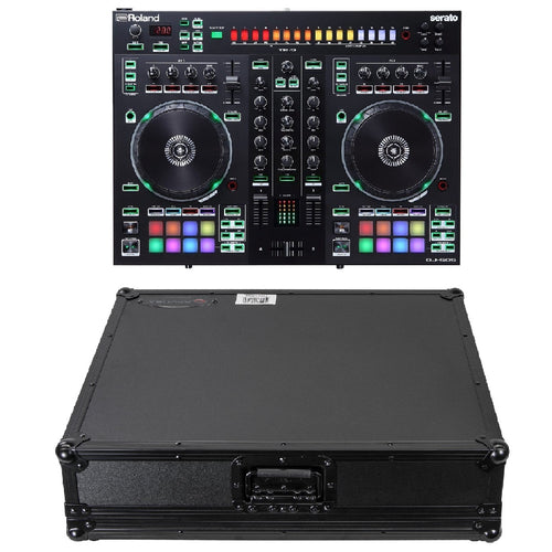 Roland DJ-505 DJ Controller & FRGSDJ505BL Hard Case Bundle-Easy Music Center