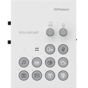 Roland GOLIVECAST Livestreaming Mixer for Smartphones-Easy Music Center