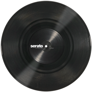Serato SCV-PS-BLK-10 10" Serato Control Vinyl, Black, Pair-Easy Music Center