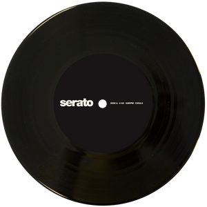 Serato SCV-PS-BLK-7S 7'' Serato Control Vinyl, Black, Pair-Easy Music Center