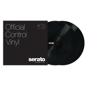 Serato SCV-PS-BLK-OJ 12" Serato Control Vinyl, Black, Pair-Easy Music Center