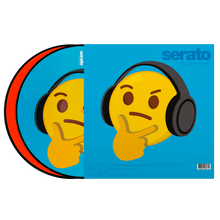 Load image into Gallery viewer, Serato SCV-PS-EMJ-4 12&quot; Serato Control Vinyl, Emoji #4: Thinking/Crying, Pair-Easy Music Center
