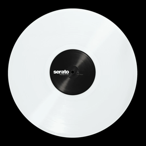 Serato SCV-PS-CLE-OV 12" Serato Control Vinyl, Clear, Pair-Easy Music Center