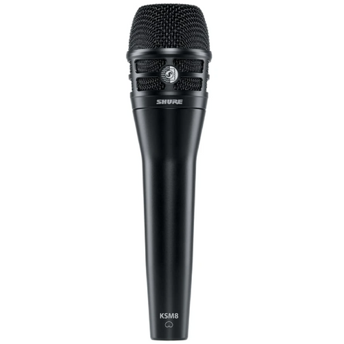 Shure KSM8/B Dualdyne Dynamic Handheld Vocal Microphone, Black-Easy Music Center
