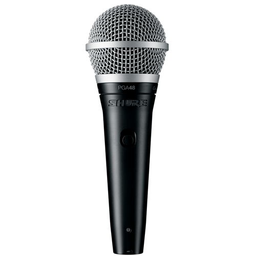 Shure PGA48-XLR Cardioid Dynamic Vocal Microphone with XLR Cable-Easy Music Center
