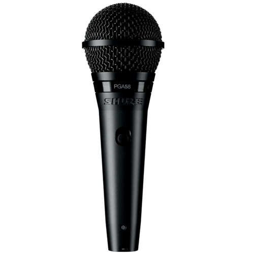 Shure PGA58-QTR Cardioid Dynamic Vocal Microphone with QTR Cable-Easy Music Center