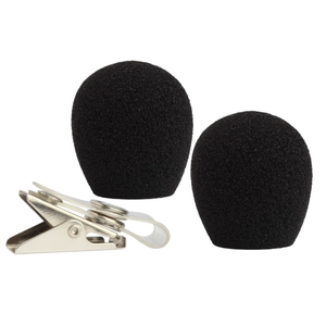 Shure RK318WS Microphone Windscreens and Clothing Clip for WH10 / WH20 Microphones-Easy Music Center