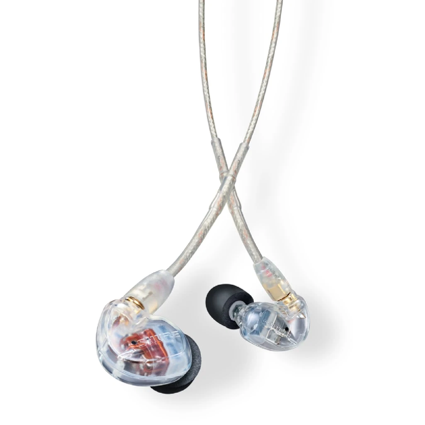 Shure SE535-CL In-Ear Monitoring Triple High Driver, Clear