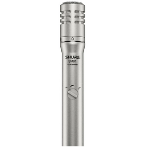 Shure SM81-LC Cardioid Condenser Instrument Microphone-Easy Music Center