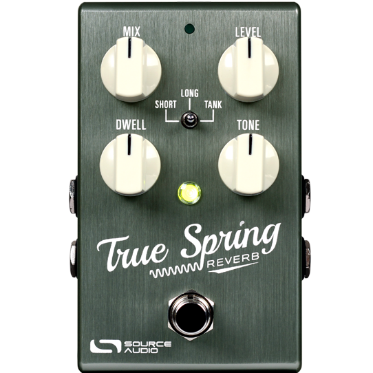 Source Audio SA247S OS True Spring Reverb (w/ Tap Switch)-Easy Music Center