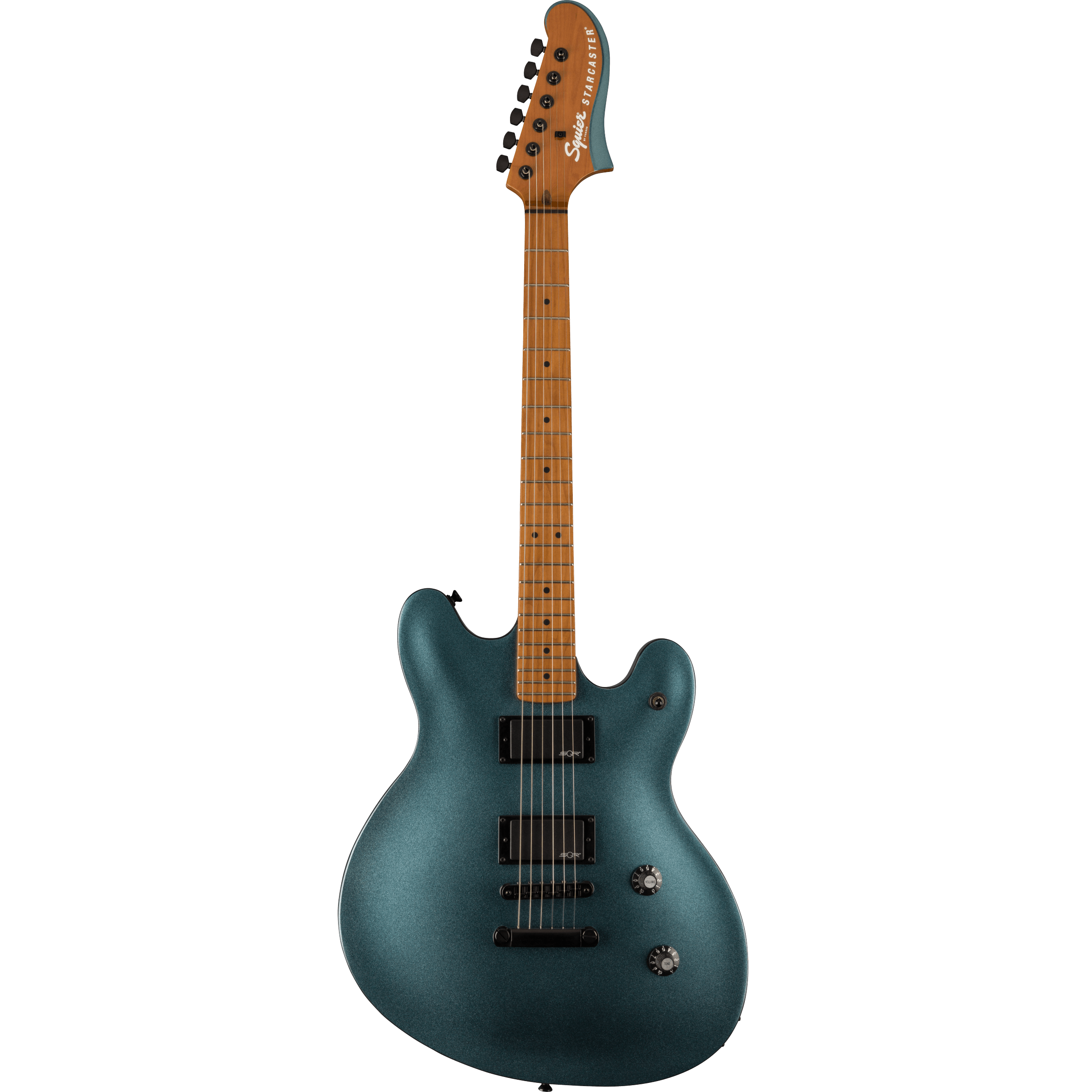 Squier 037 0471 568 Contemporary Active Starcaster Roasted Maple