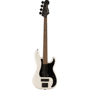Squier 037-0481-523 Contemporary Active P-Bass, PH, Laurel FB, Pearl White-Easy Music Center