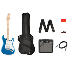 Load image into Gallery viewer, Squier 037-2820-002 Strat Pack, 15G amp, HSS, Lake Placid Blue-Easy Music Center
