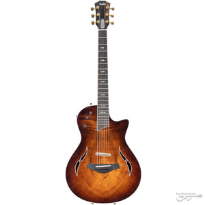 Taylor T5Z-CUSTOM-K Thinline Acoustic-Electric Guitar, Koa Top, Electronics (#1207142019)-Easy Music Center