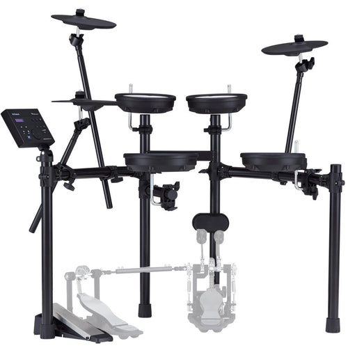 Roland TD-07DMK Electronic Double Mesh Kit V-Drums Set w/ TD-07 Module-Easy Music Center