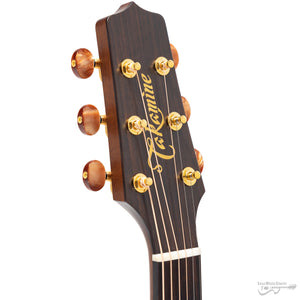 Takamine TF77-PT OM Acoustic-Electric Guitar, Cedar Top, Koa b/s, CTP-3 Electronics, Gloss Sunset Burst (#59090674)-Easy Music Center