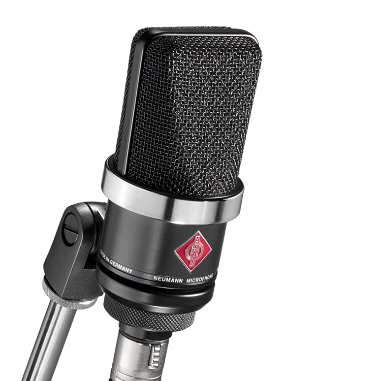 Neumann TLM102BK Cardioid microphone with K 102 capsule. Black-Easy Music Center