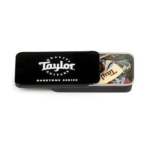 Taylor 2600 Darktone Pick Tin, Sample Pack-Easy Music Center