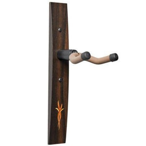 Taylor 70193 Guitar Hanger, Ebony, Bouquet, Myrtlewood/Boxwood Inlay-Easy Music Center