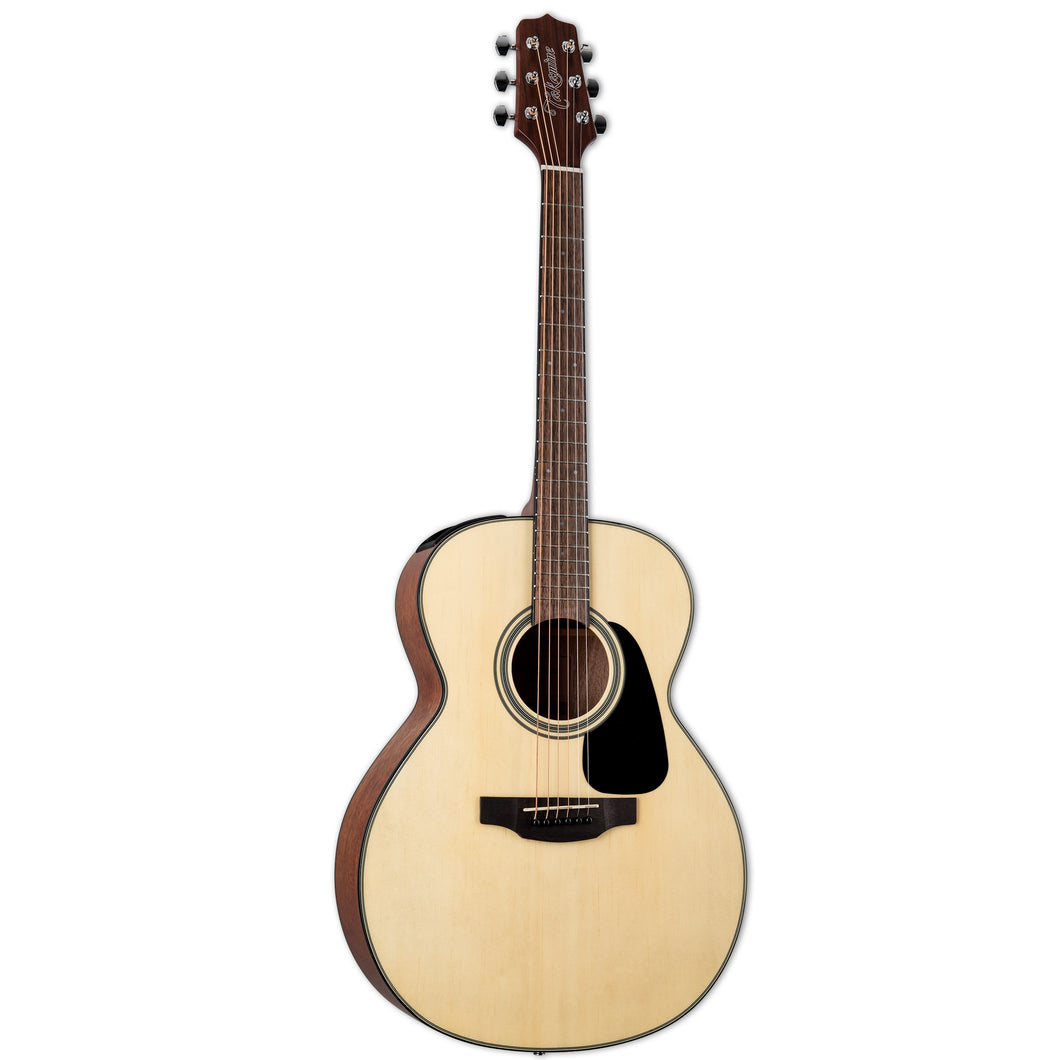 Takamine GLN12ENS NEX Size Acoustic Guitar, Spruce Top, Okoume b/s, CT3G Electronics, Natural Satin Finish-Easy Music Center