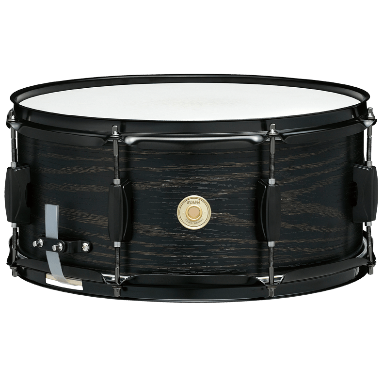 Tama WP1465BKBOW 6.5x14 Snare Drum, Woodoworks Poplar, Black/Black