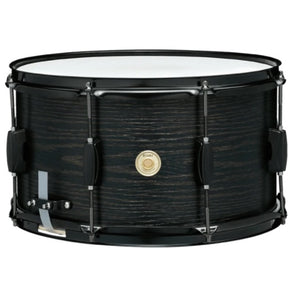 Tama WP148BK 8x14 Poplar Woodworks Snare Drum, Black-Easy Music Center