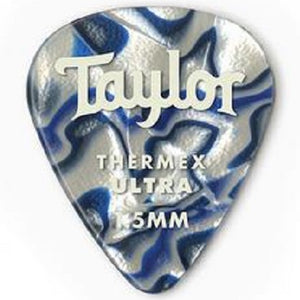 Taylor 80759 Taylor Premium 351 Thermex Pro Picks, Tortoise Shell, 1.50mm, 6-Pack-Easy Music Center