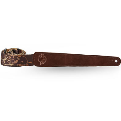 Taylor TPS2TS-TAN Taylor Swift Signature Guitar Strap, Brown-Easy Music Center