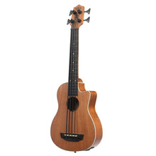 Load image into Gallery viewer, KALA UBASS-SCOUT-FL U-Bass Acoustic-Electric, Mahogany, Fretless-Easy Music Center
