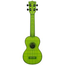 Load image into Gallery viewer, Kala KA-WMT-GN-S Soprano Waterman Ukulele, Jade Green Transparent-Easy Music Center
