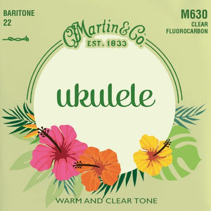 Martin M630 Bartione Fluorocarbon Ukulele Strings-Easy Music Center