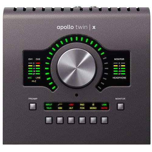 Universal Audio APLTWXQ-HE Apollo Twin X QUAD Heritage Edition (Desktop/Mac/Win/TB3)-Easy Music Center