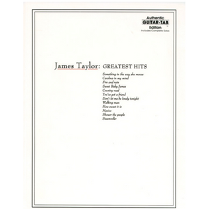 Alfred A-GF0623 James Taylor: Greatest Hits-Easy Music Center