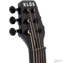 Load image into Gallery viewer, KLOS X-F-DAE-PKG Full Carbon Fiber Full Size Guitar w/ Electronics (#159295)-Easy Music Center
