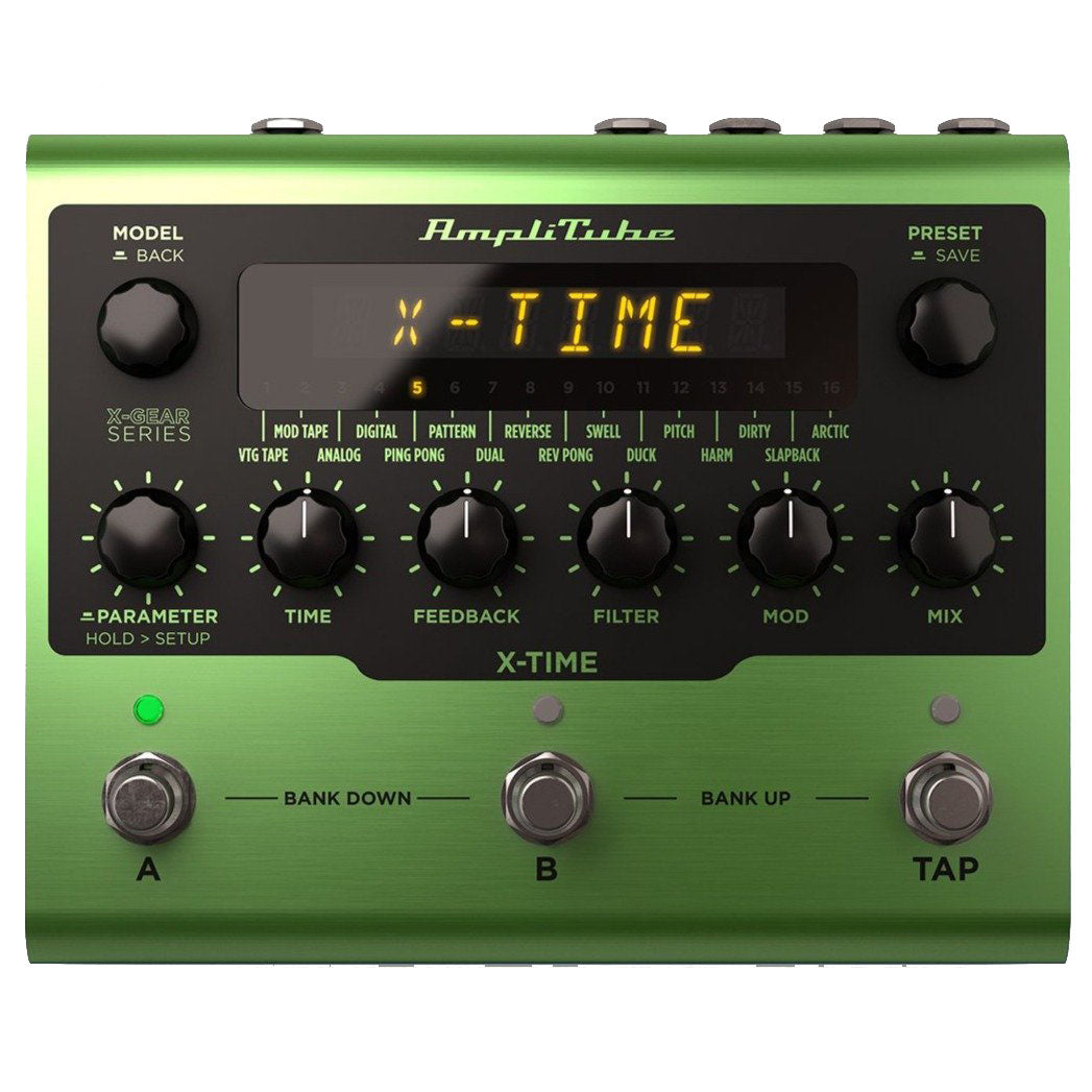 IK MULTIMEDIA XG-PEDAL-XTIME X-Time Delay Pedal-Easy Music Center