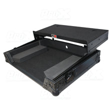 Load image into Gallery viewer, ProX XS-DJ505-LTBL DJ Case for DJ505, BLACK on BLACK-W/ Laptop Shelf-Easy Music Center

