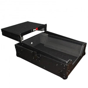 ProX XS-M12LTBL Universal 10" - 12" Mixer Case 15" deep with Sliding Shelf-Easy Music Center