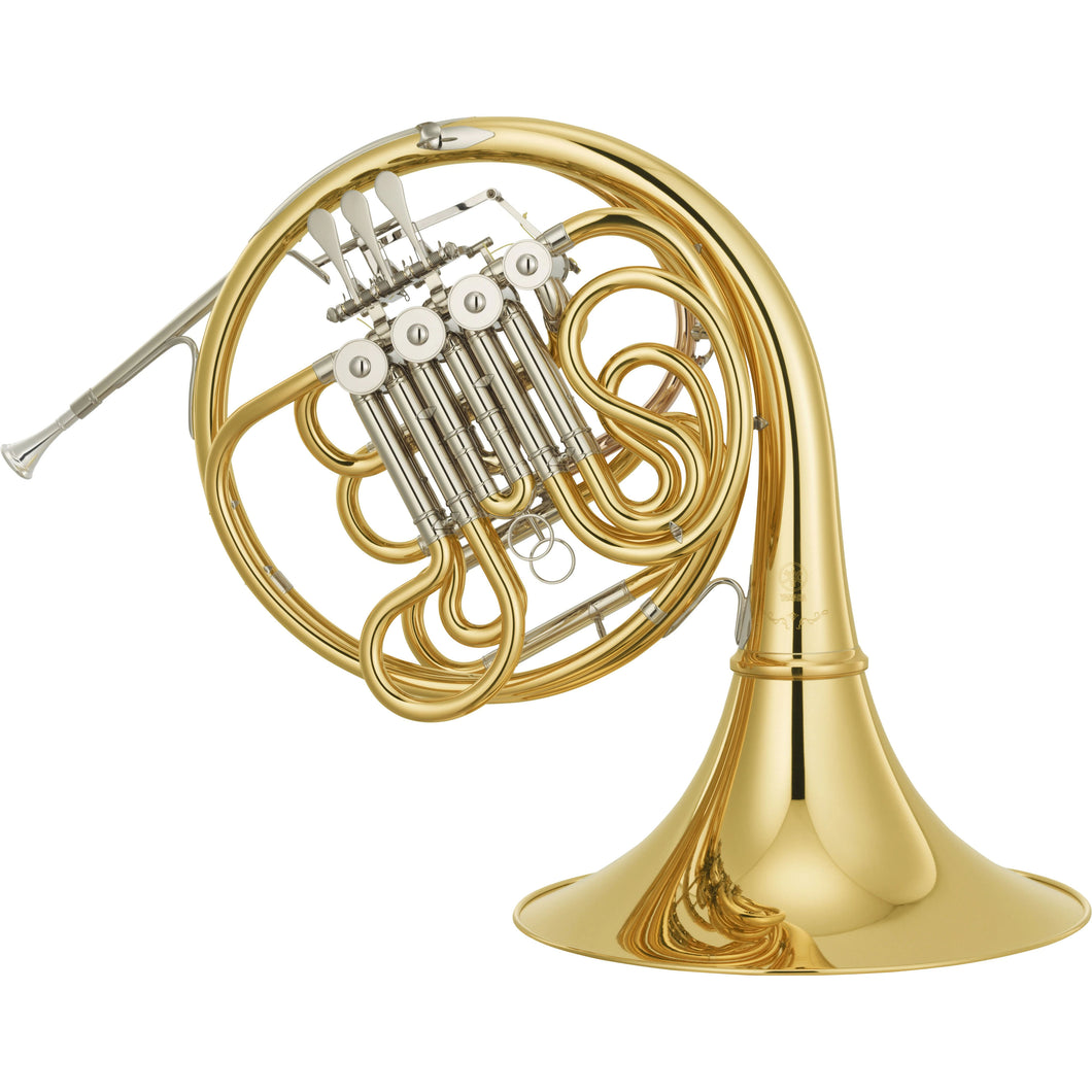 Yamaha YHR-671D Professional Double Horn with Detachable Bell-Easy Music Center