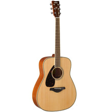 Load image into Gallery viewer, Yamaha FG820-L Left-Handed Solid Spruce Top Acoustic Guitar Mahogany - Natural-Easy Music Center
