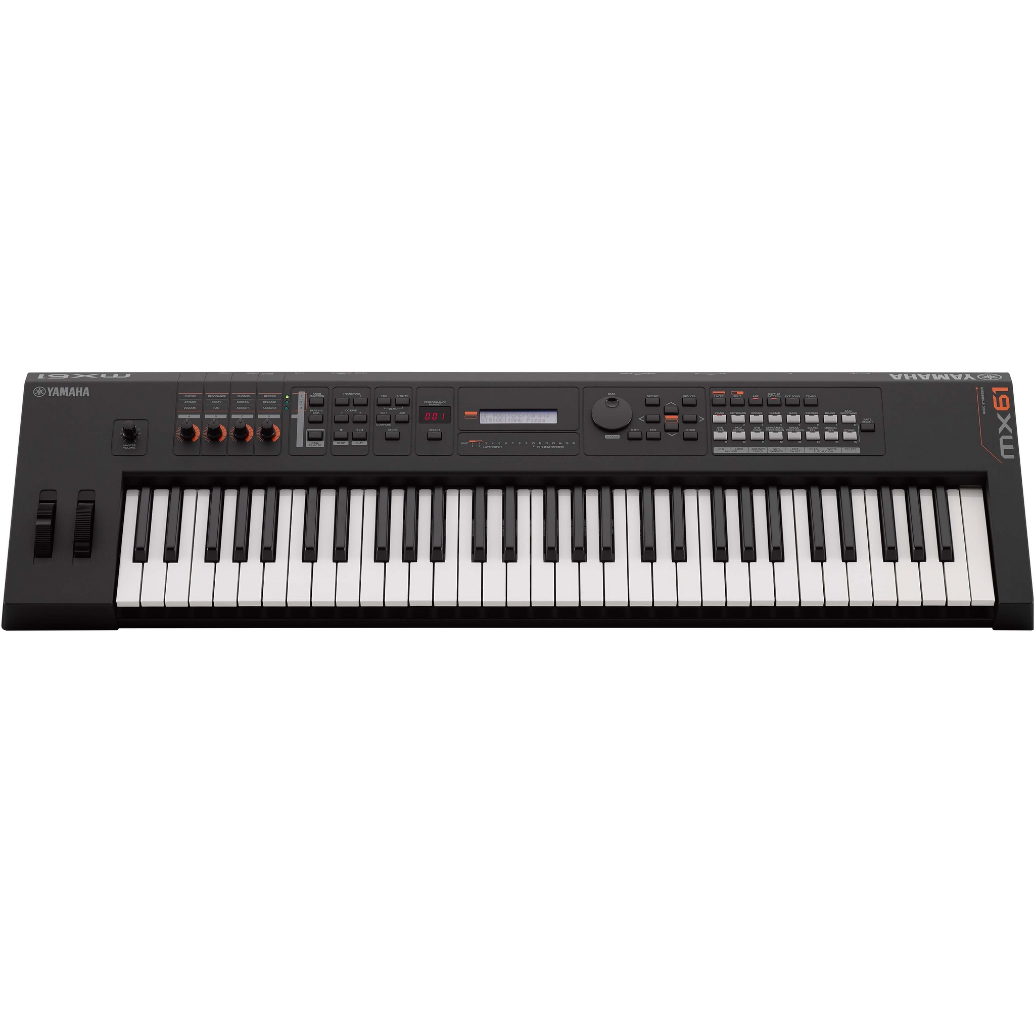 Yamaha MX61BK 61-Key Synthesizer, Black – Easy Music Center