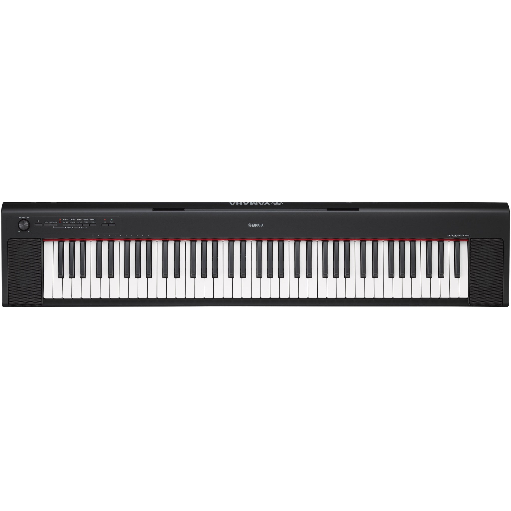 Yamaha NP32B 76 Key Lightweight Portable Keyboard – Black – Easy