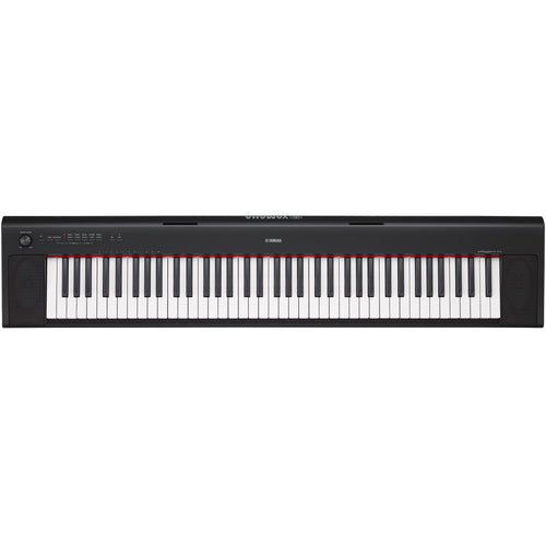 Yamaha NP32B 76 Key Lightweight Portable Keyboard – Black-Easy Music Center