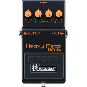 Boss HM-2W WAZA Craft Heavy Metal Distortion Pedal-Easy Music Center
